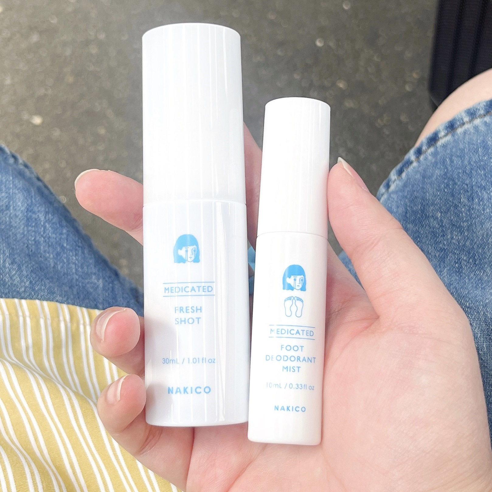 薬用デオドラントフットミスト/NAKICO/レッグ・フットケアを使ったクチコミ（2枚目）