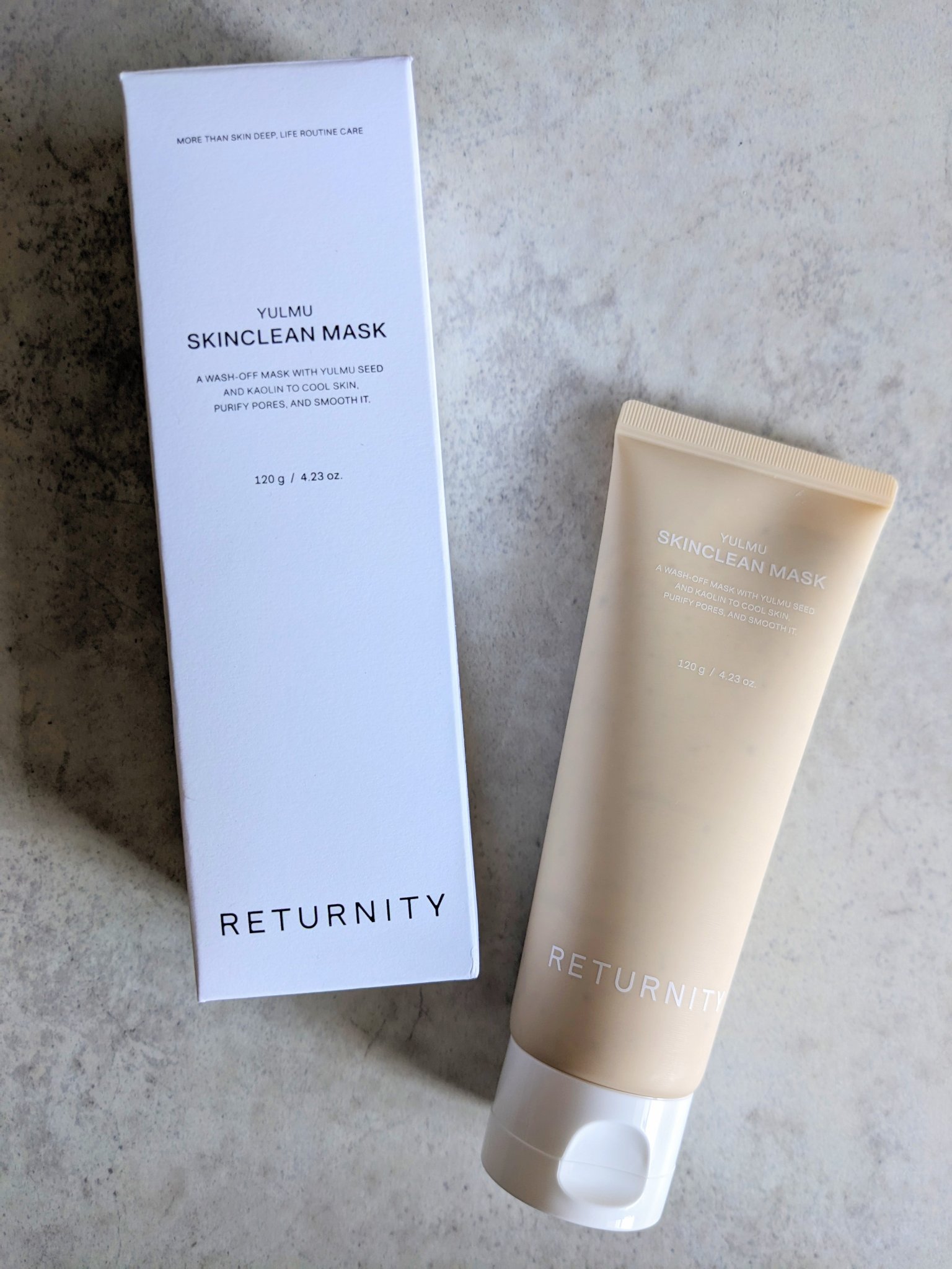ユルムスキンクリーンパック/RETURNITY/洗い流すパック・マスクを使ったクチコミ（1枚目）