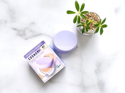 パンテノールバリアクッション/COSNORI/クッションファンデーションを使ったクチコミ(1枚目)