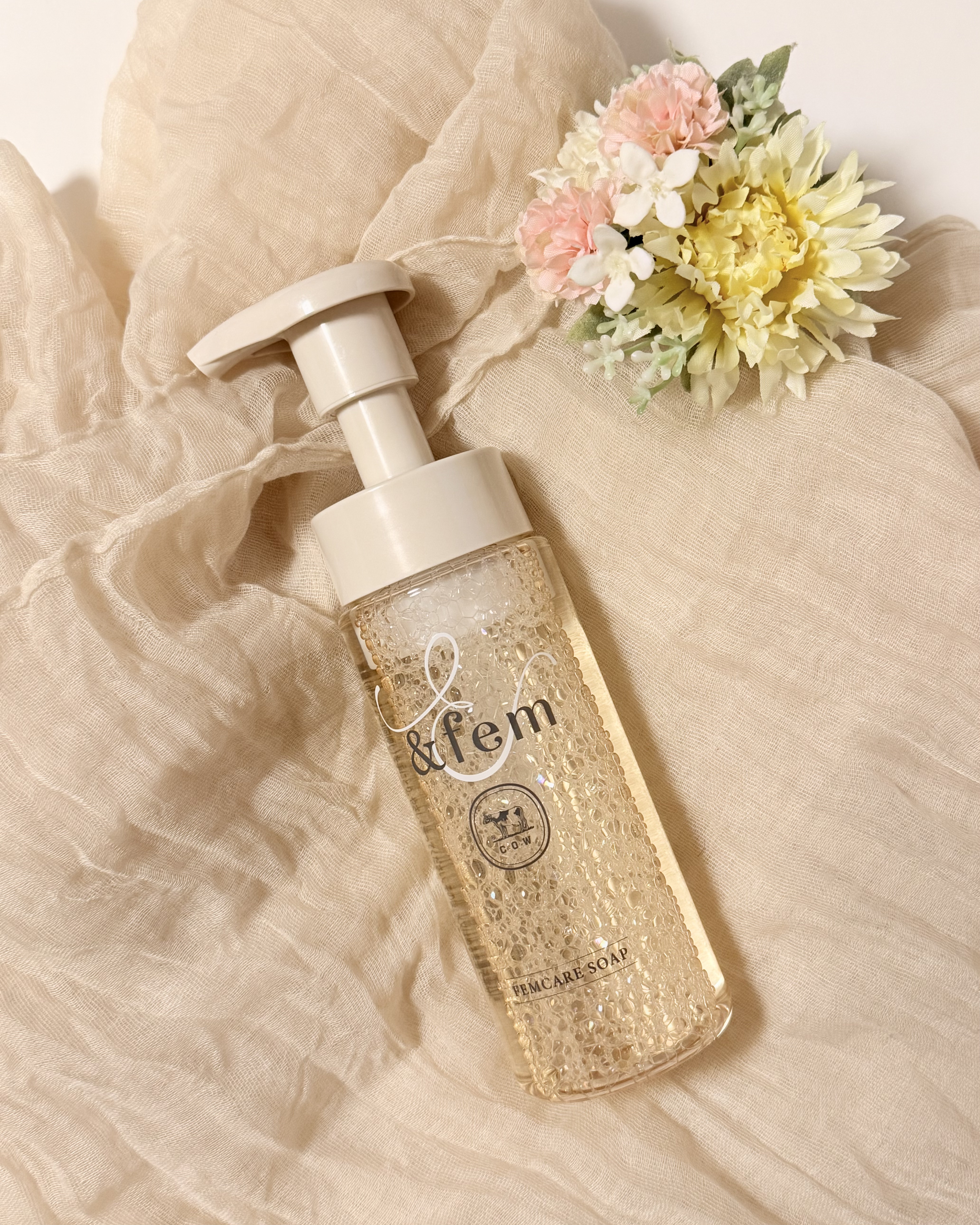 アンドフェム フェムケア泡ソープ/＆fem/デリケートゾーンケアを使ったクチコミ（2枚目）