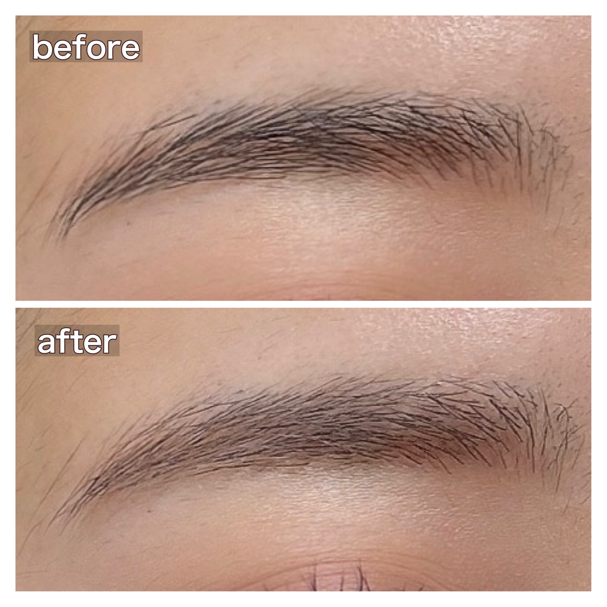 ハンオールブロウカラ/rom&nd/眉マスカラを使ったクチコミ（3枚目）