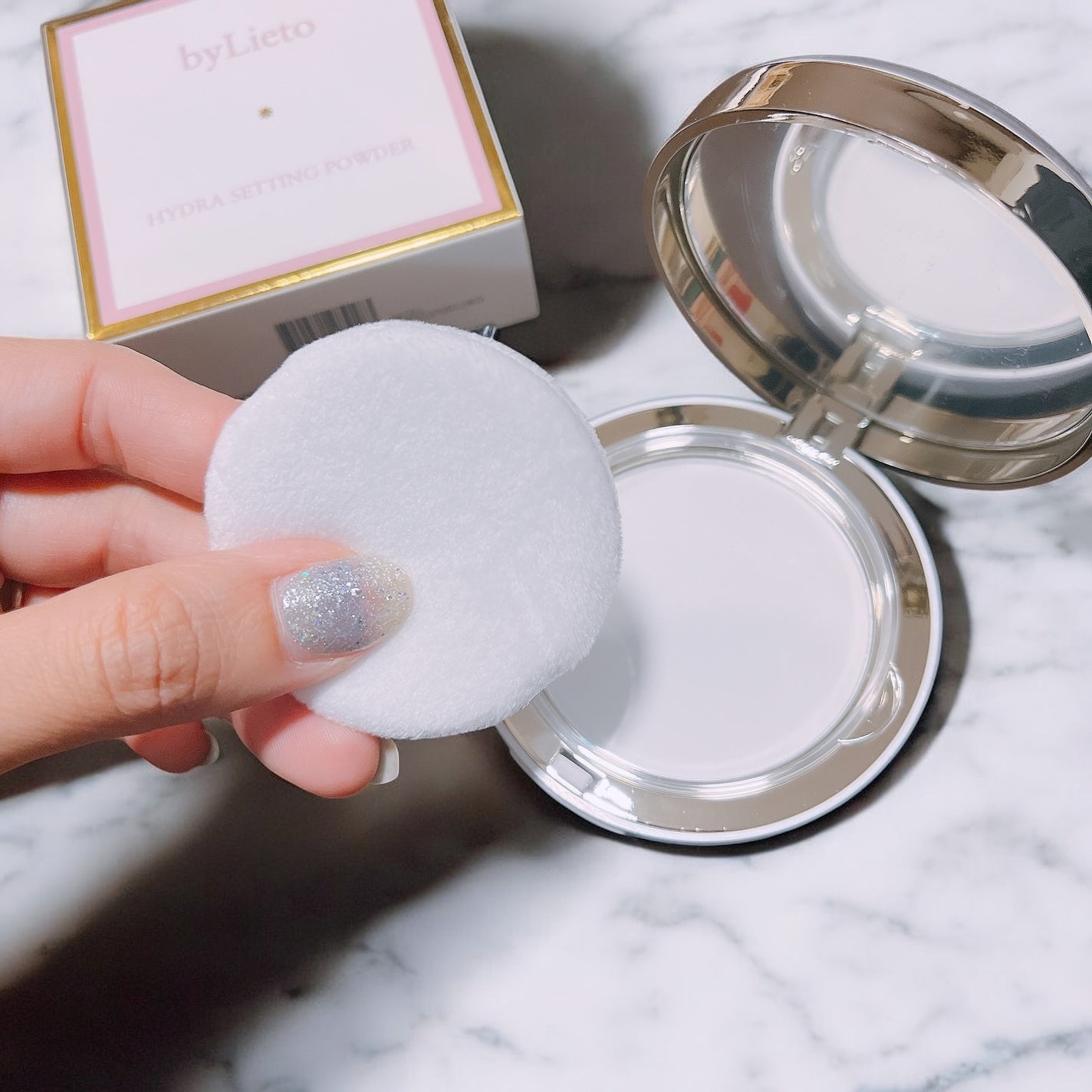 ハイドラセッティングパウダー/byLieto/プレストパウダーを使ったクチコミ(3枚目)