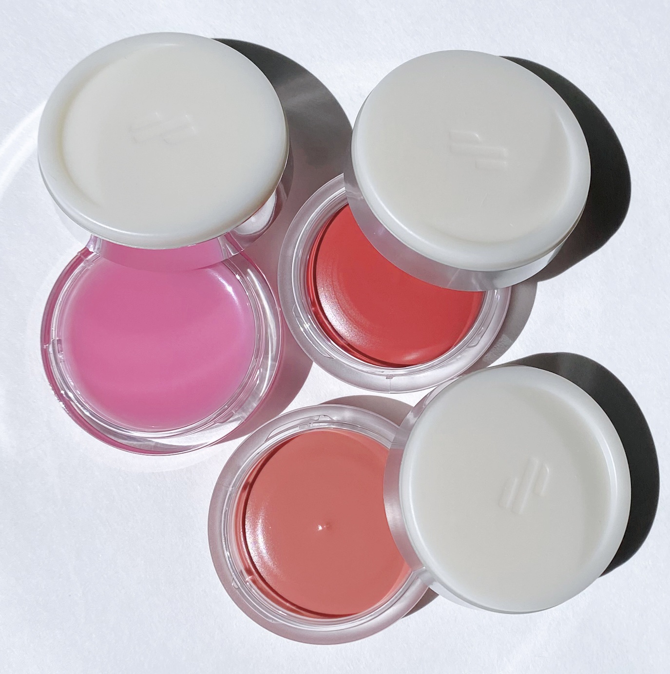 カスタムリップアンドチークシングル M04 ピーチピンク/Heart Percent/ジェル・クリームチークを使ったクチコミ（1枚目）