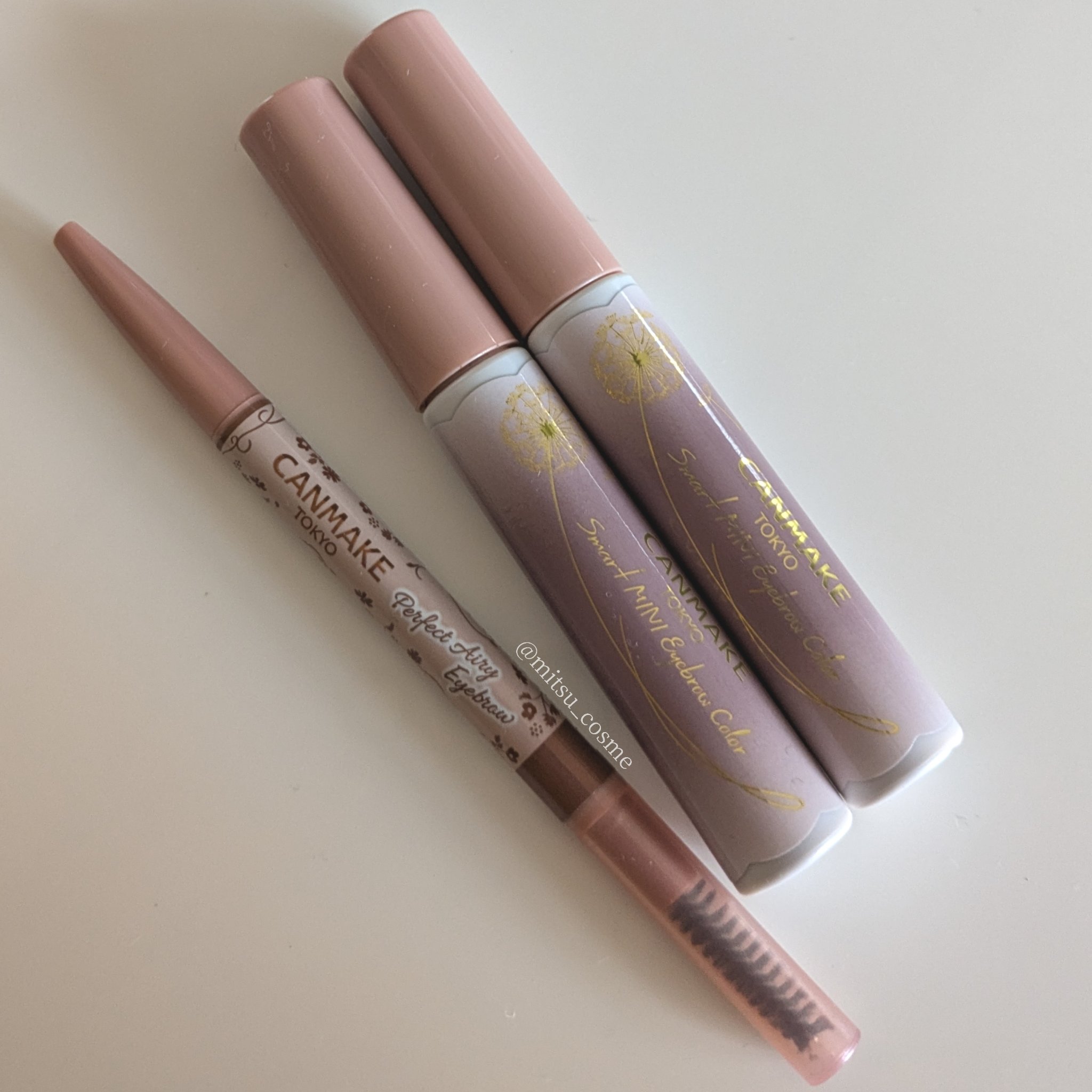 パーフェクトエアリーアイブロウ/キャンメイク/アイブロウペンシルを使ったクチコミ（2枚目）