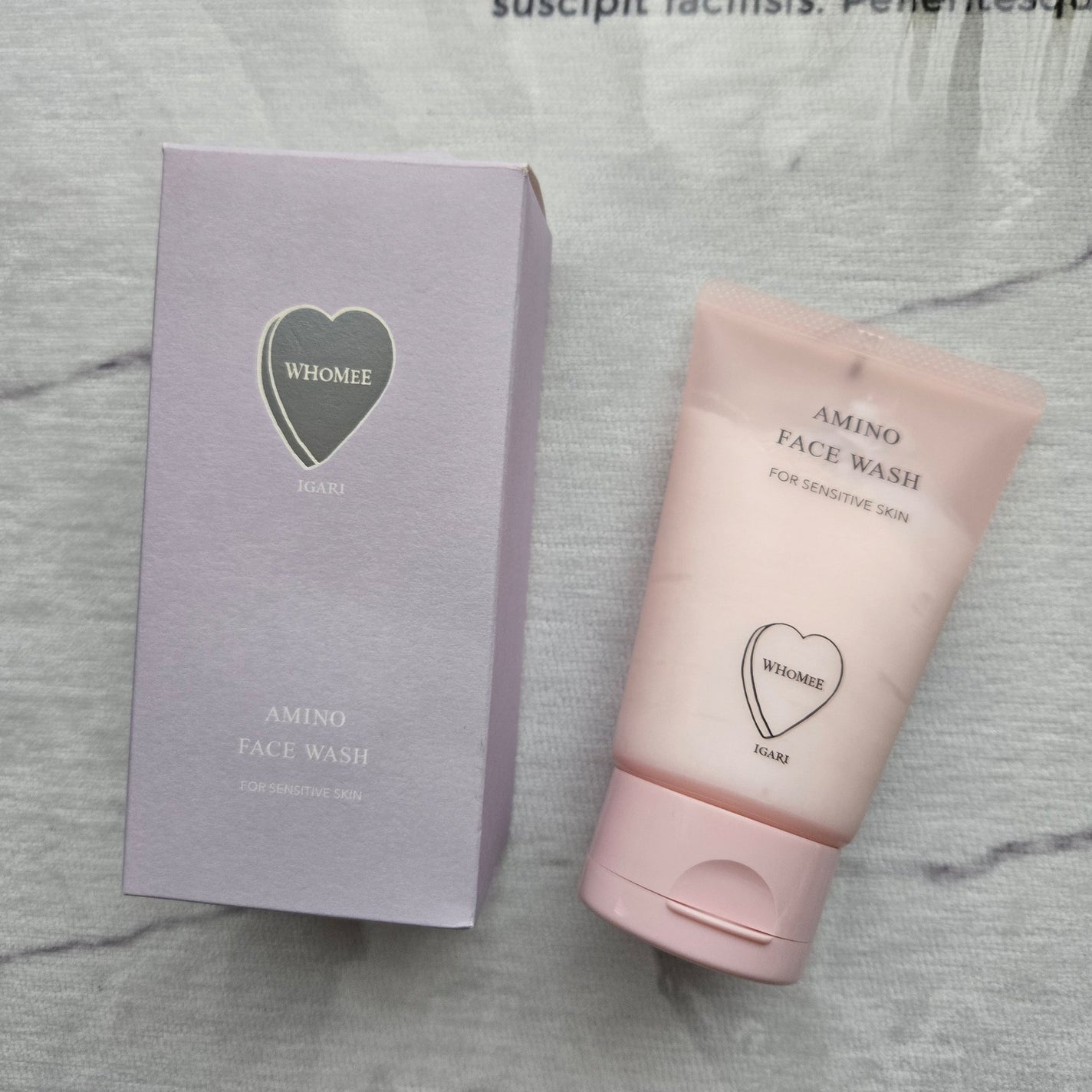 アミノフェイスウォッシュ/WHOMEE/洗顔フォームを使ったクチコミ(1枚目)