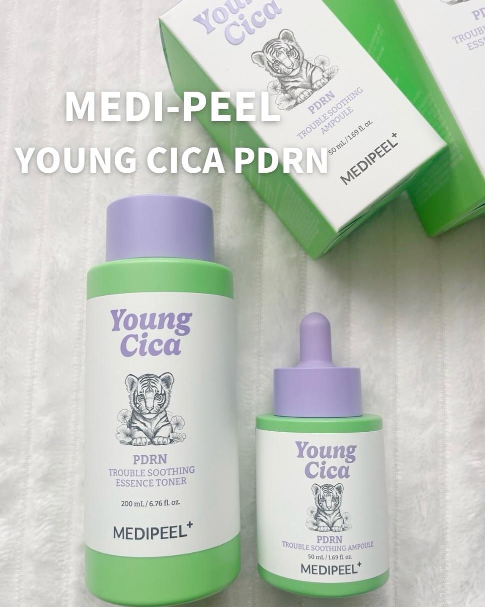 Young Cica PDRN TROUBLE SOOTHING ESSENCE AMPOULE/MEDIPEEL/美容液を使ったクチコミ（1枚目）