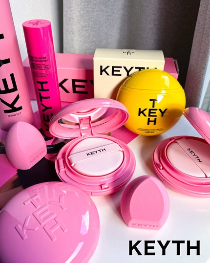 ピンクマグネットクッション/KEYTH/クッションファンデーションを使ったクチコミ(8枚目)