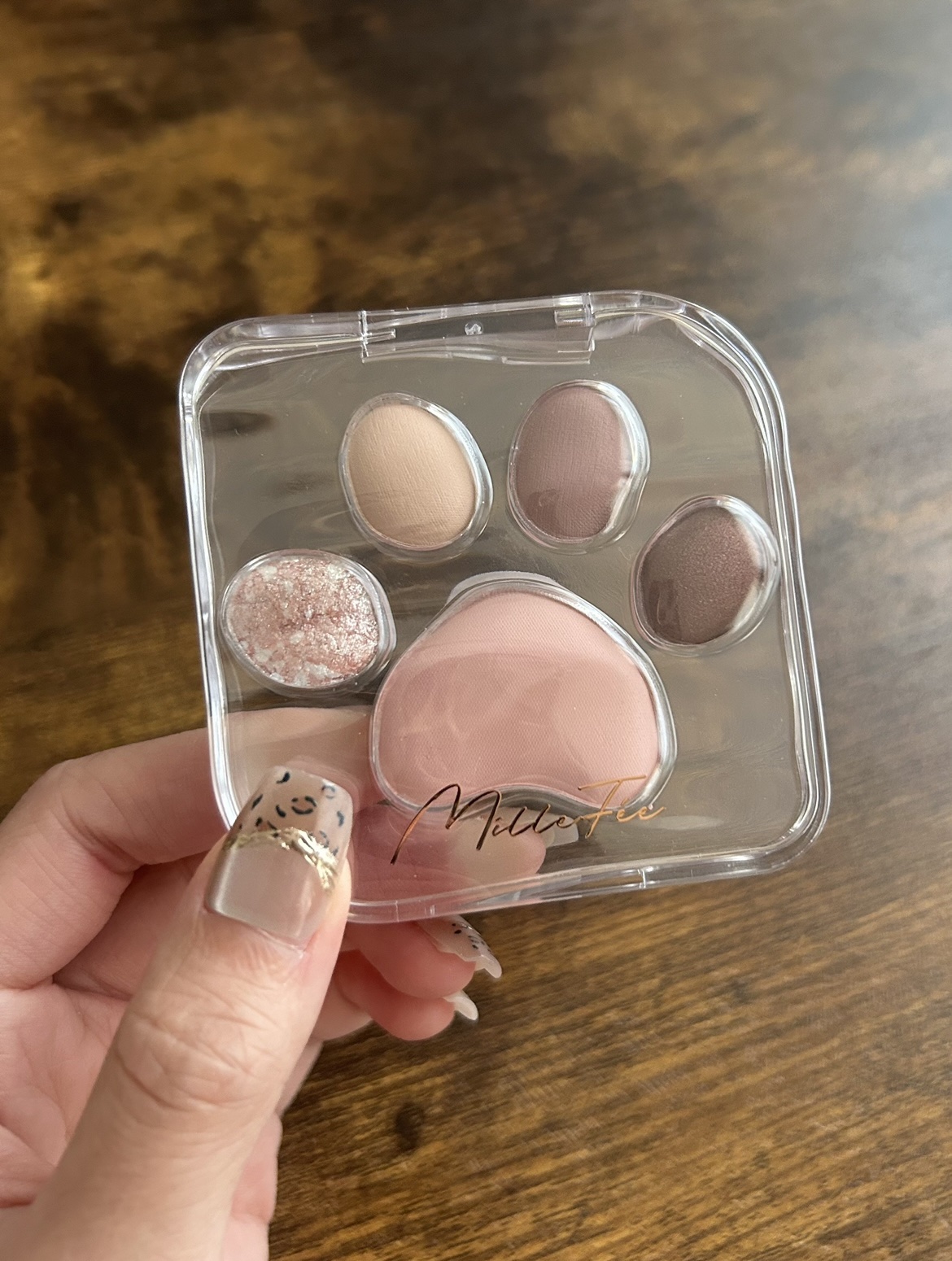 ミャオパウズアイシャドウパレット/MilleFée/アイシャドウパレットを使ったクチコミ（1枚目）
