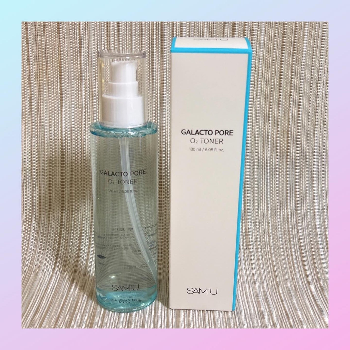 サミュ ガラクトポア オーツートナー/SAM'U/化粧水を使ったクチコミ(1枚目)