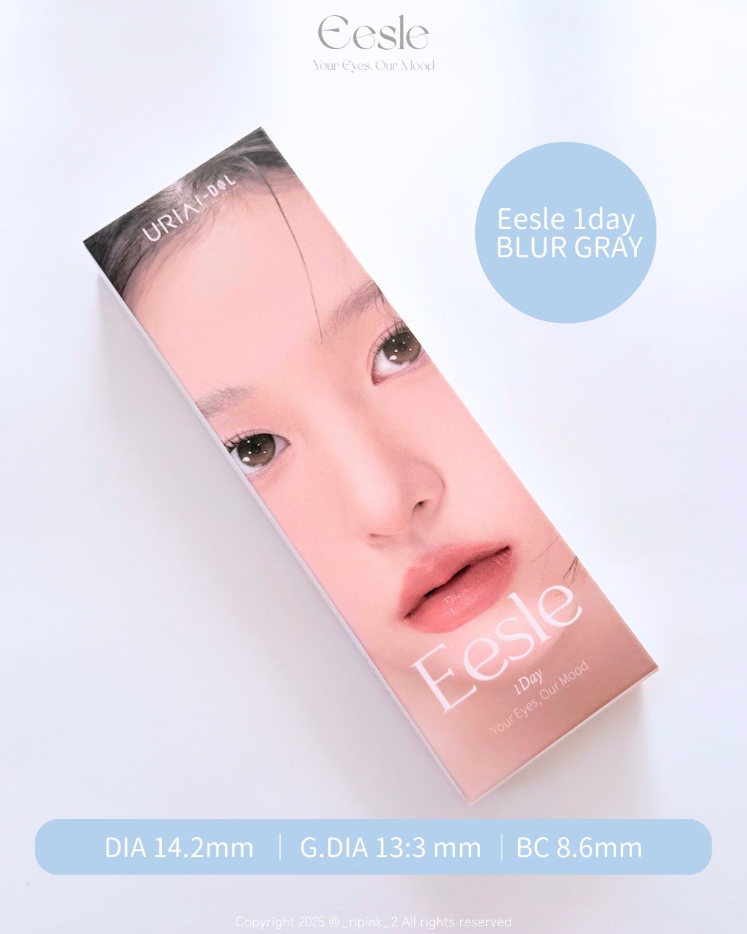 Eesle 1day/URIA i-DOL/ワンデー(1DAY)カラコンを使ったクチコミ(2枚目)