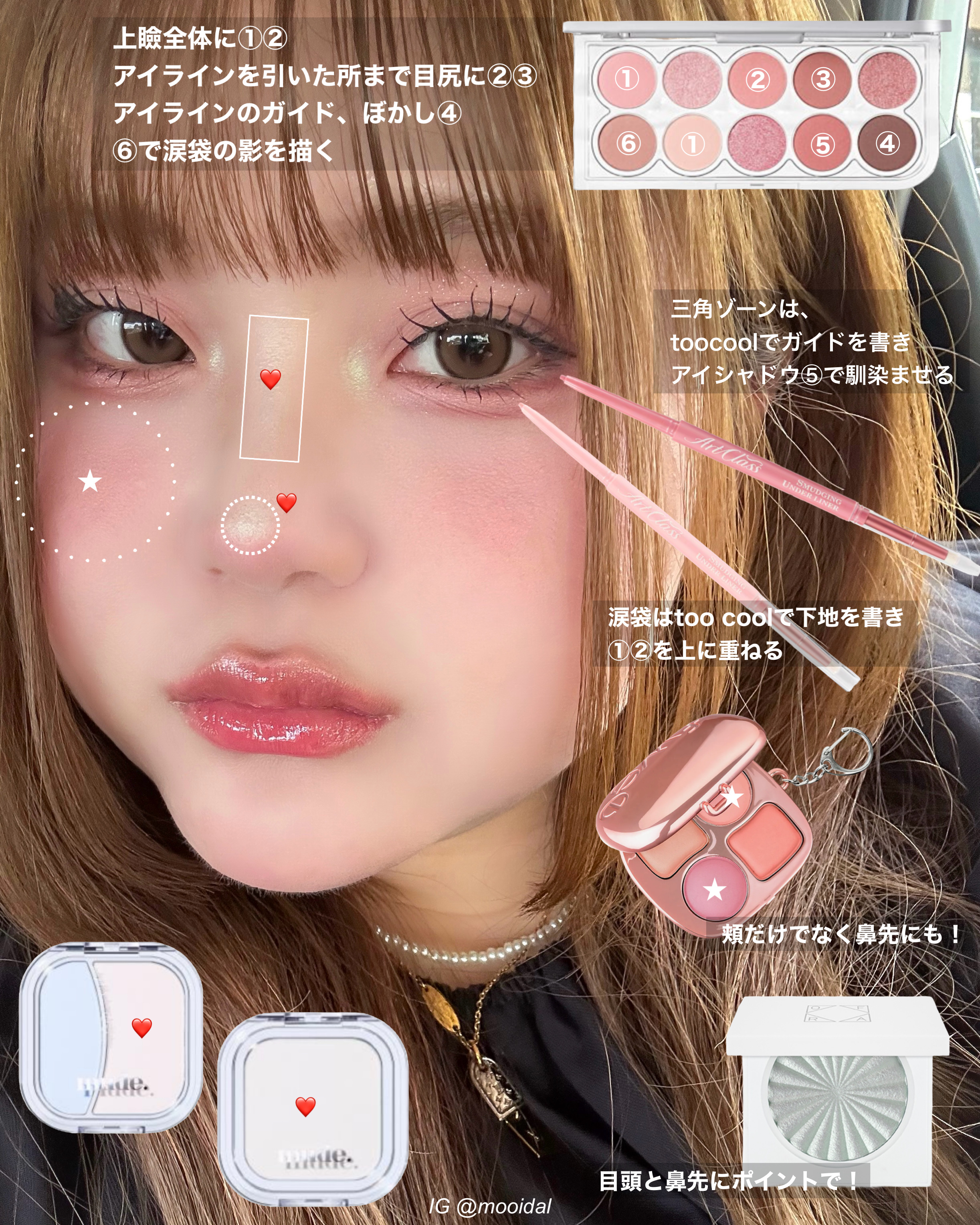 OFRA mini Highlighter/Ofra Cosmetics/パウダーハイライトを使ったクチコミ（2枚目）