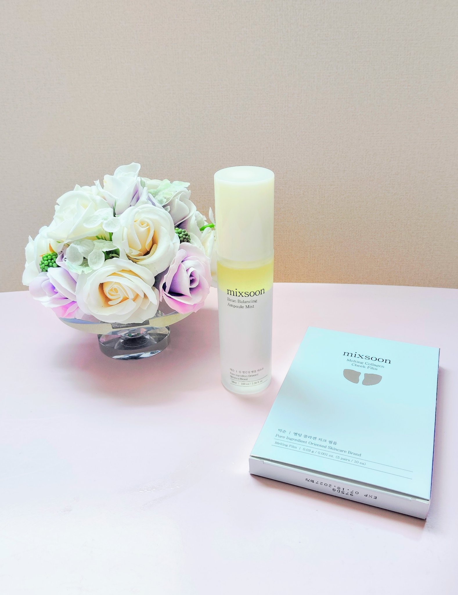 大豆バランシングアンプルミスト/mixsoon/ミスト状化粧水を使ったクチコミ（2枚目）