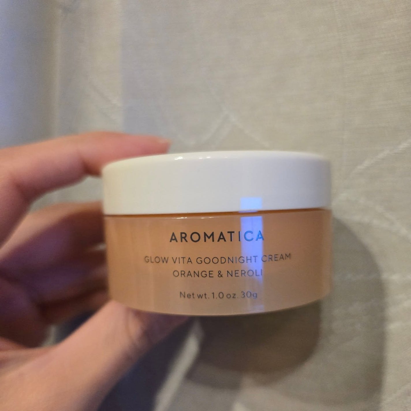 グロービタグットナイトクリーム/AROMATICA/フェイスクリームを使ったクチコミ(1枚目)