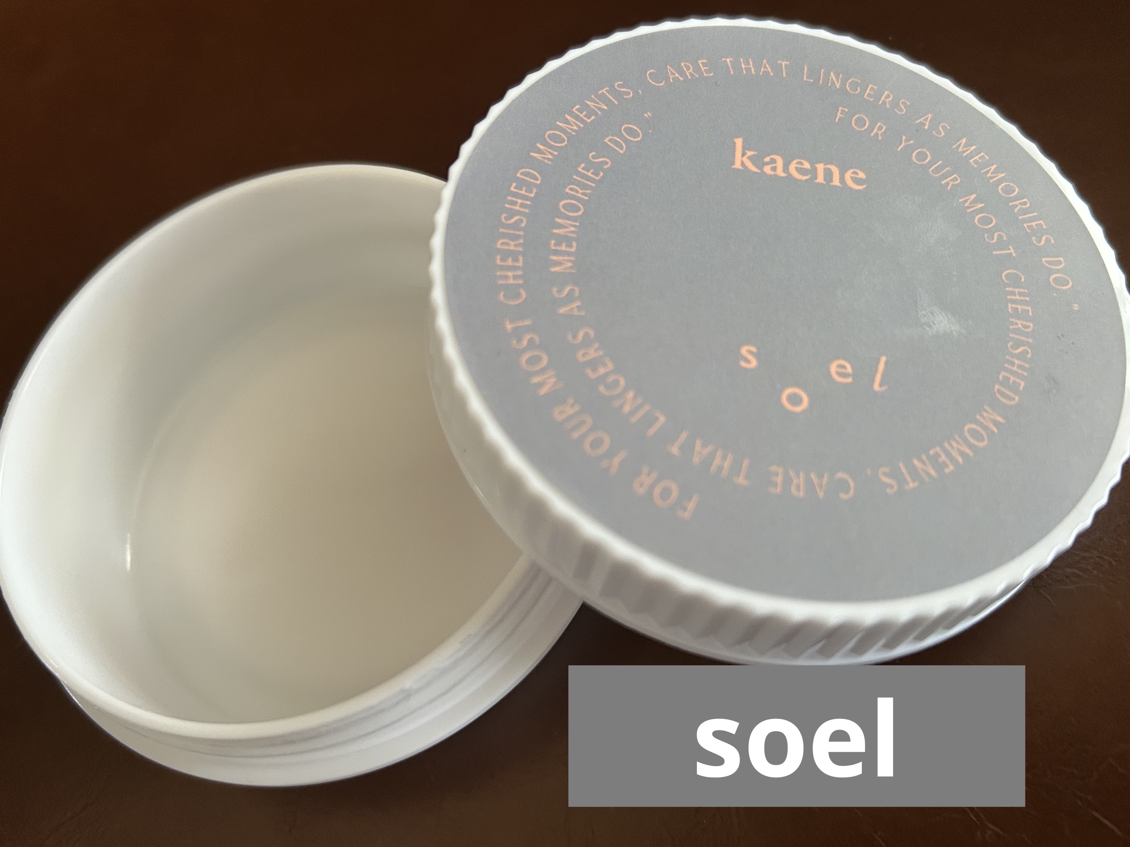 soel kaene × soel コラボ限定 LIVING-OIL SOAP のクチコミ「✨使い切りコスメ✨　soel


#ソエル　の　#スキンケア
kaene × soel コラボ.....」（1枚目）