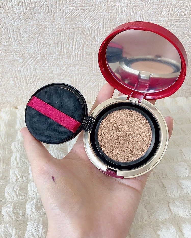 インテグレート プロフィニッシュクッション/インテグレート/クッションファンデーションを使ったクチコミ（3枚目）