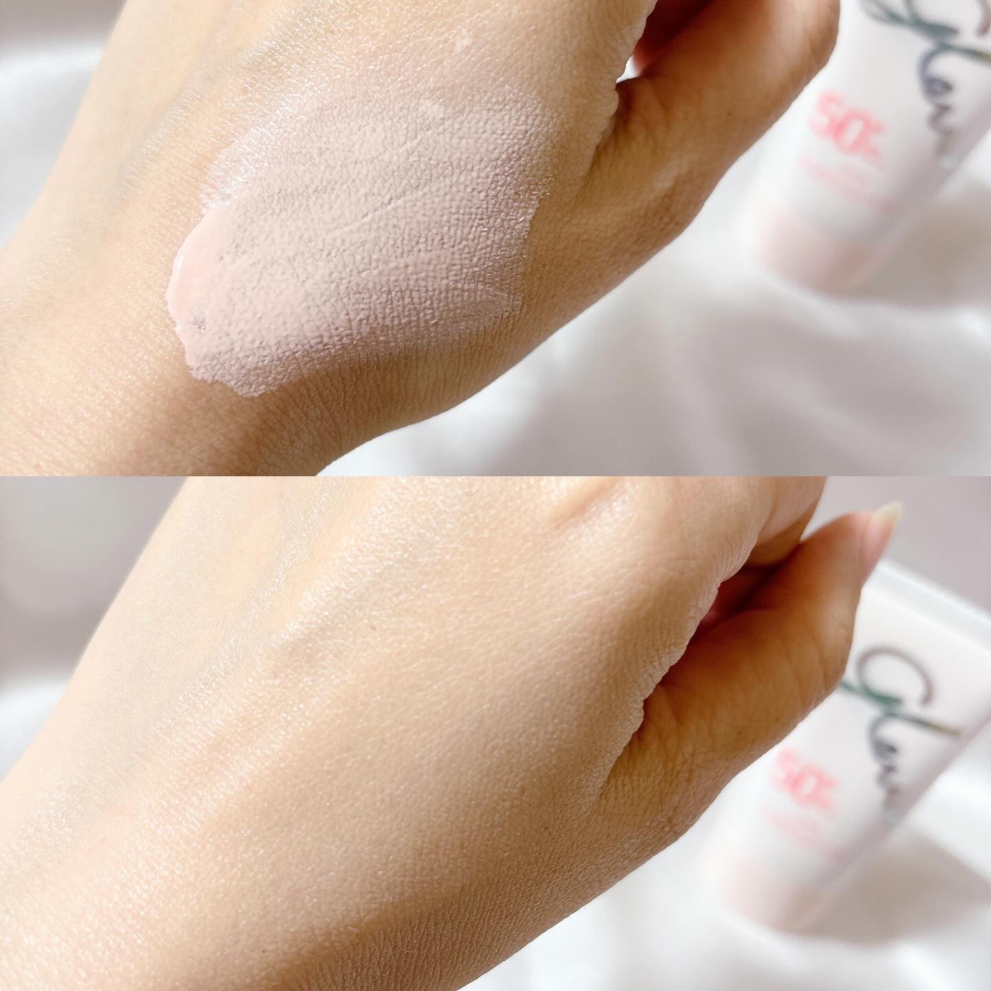 ミシャ グロウ UV トーンアップ プライマー/MISSHA/化粧下地を使ったクチコミ（3枚目）