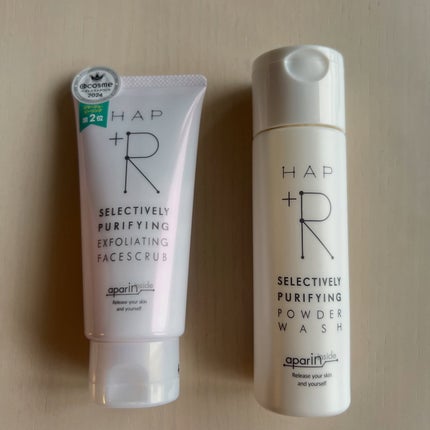 フェイススクラブ /HAP+R/スクラブ・ゴマージュを使ったクチコミ(4枚目)