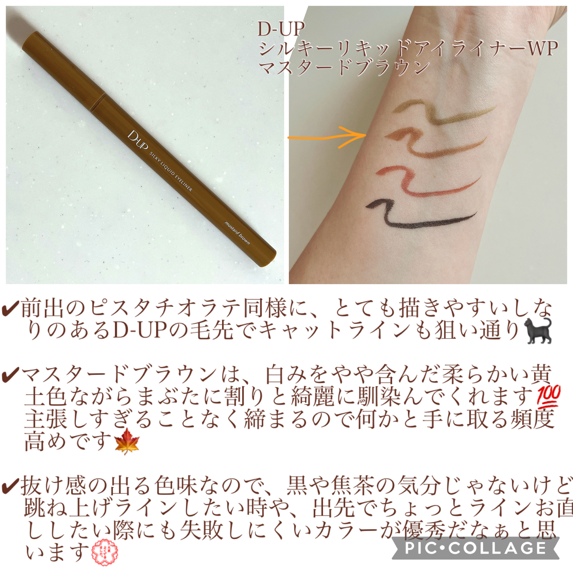 「密着アイライナー」ショート筆リキッド/デジャヴュ/リキッドアイライナーを使ったクチコミ（3枚目）