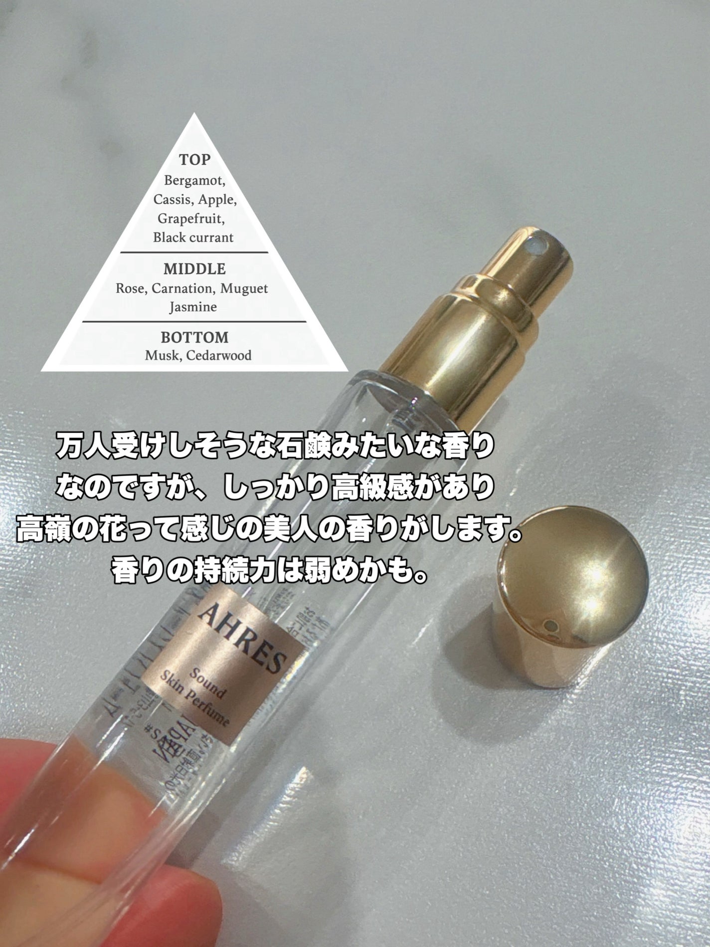 サウンド スキン パフューム #サユ /アーレス/香水(レディース)を使ったクチコミ(2枚目)