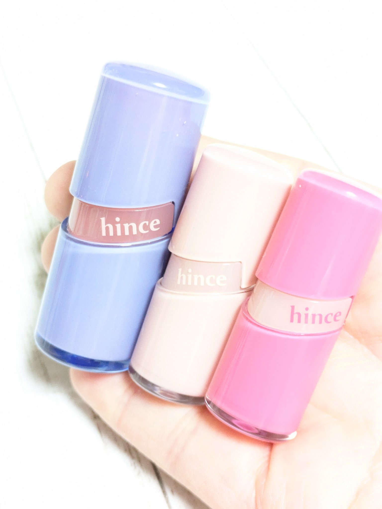 ロウグロウジェルティント R008 レア（ミニ）/hince/リップティントを使ったクチコミ（2枚目）