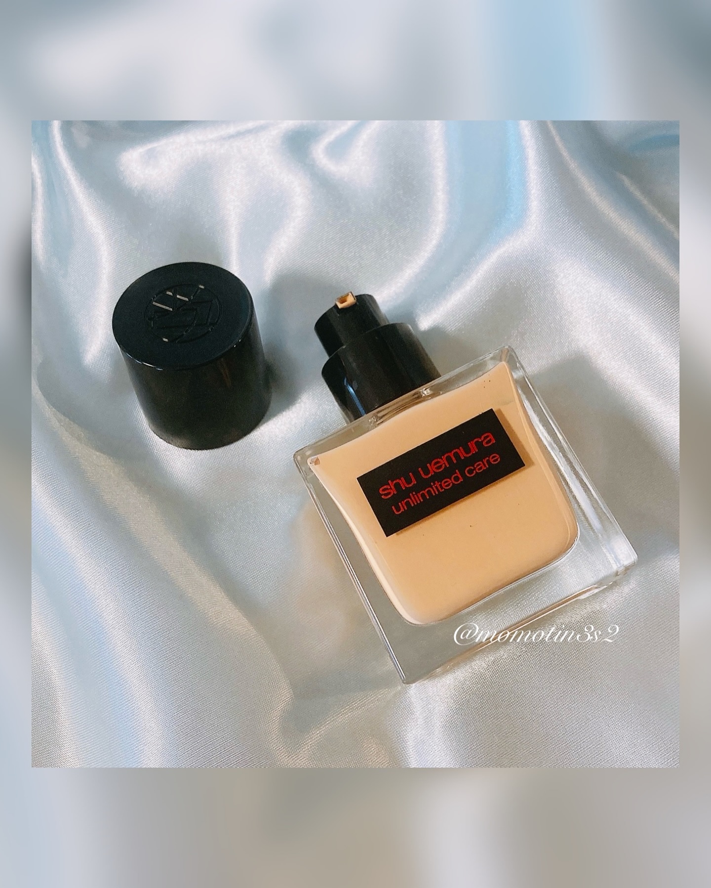 アンリミテッド ケア ツヤ セラム ファンデーション/shu uemura/リキッドファンデーションを使ったクチコミ（3枚目）