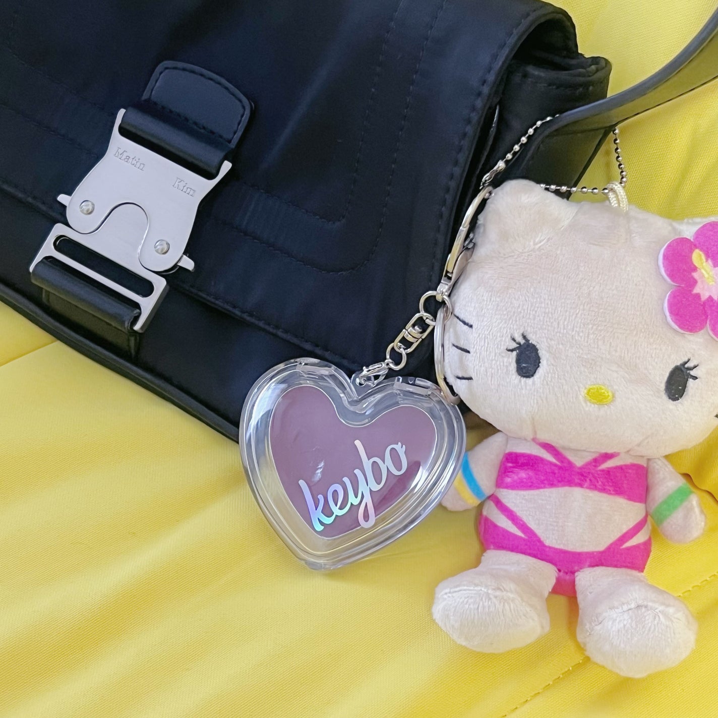 ハートキーリング リップ&チーク/keybo/口紅を使ったクチコミ(7枚目)