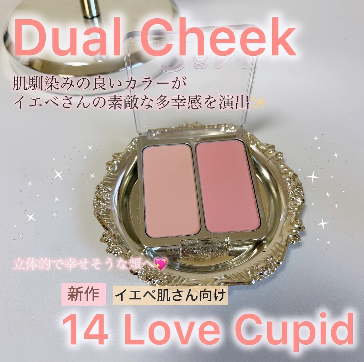 デュアルチーク/2aN/パウダーチークを使ったクチコミ(3枚目)