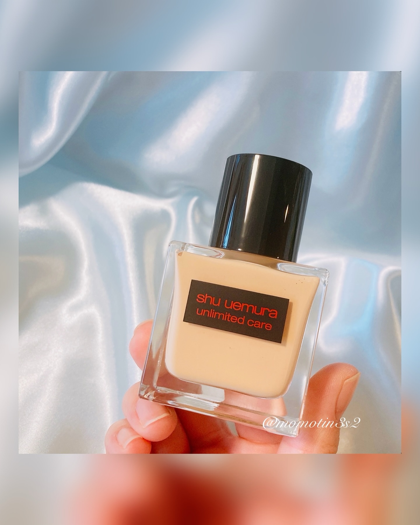 アンリミテッド ケア ツヤ セラム ファンデーション/shu uemura/リキッドファンデーションを使ったクチコミ（2枚目）