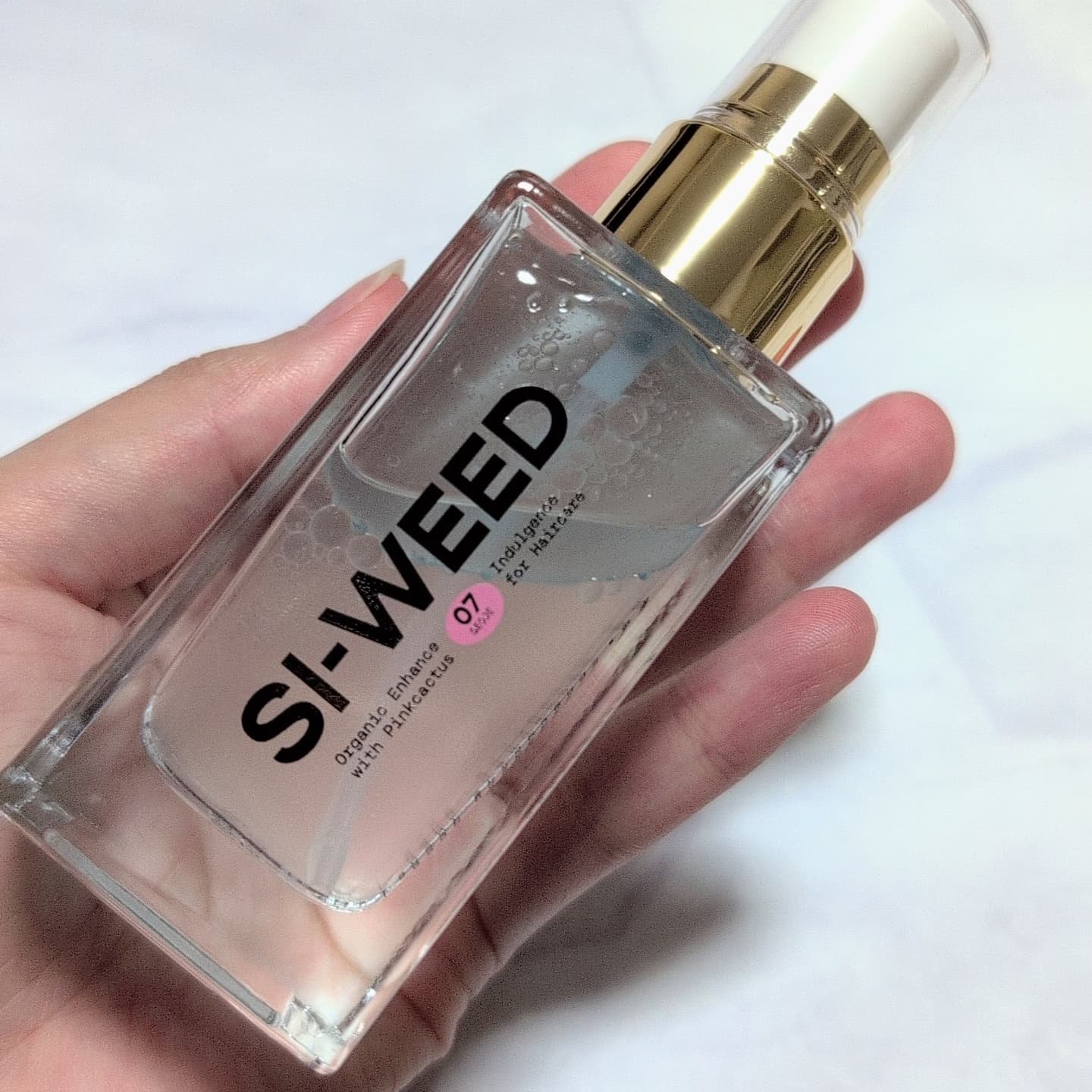 ORGANIC HAIR SI-WEED MIST/PINKGHOST/ヘアミストを使ったクチコミ（3枚目）