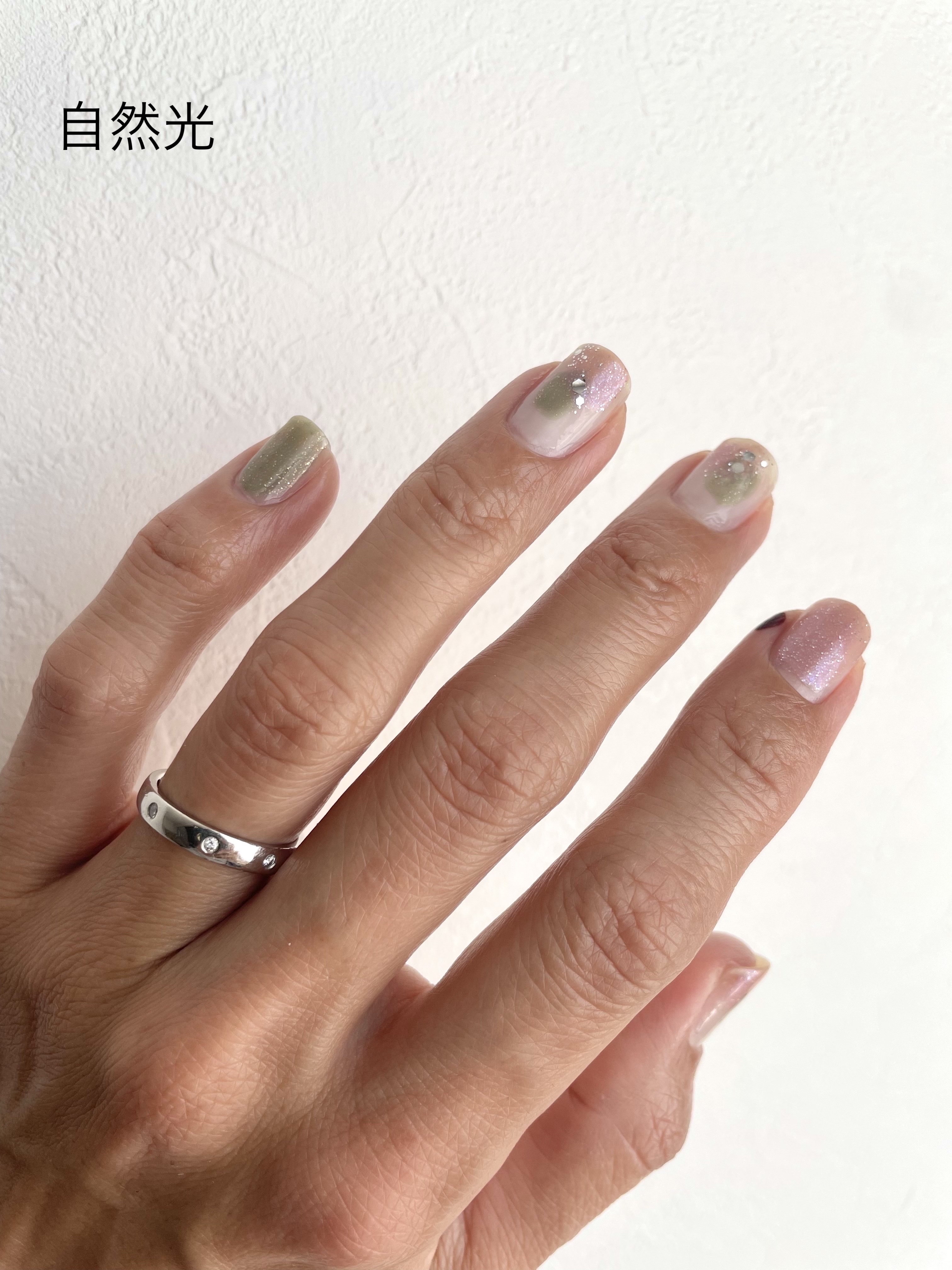 カラフルネイルズ/キャンメイク/マニキュアを使ったクチコミ（2枚目）