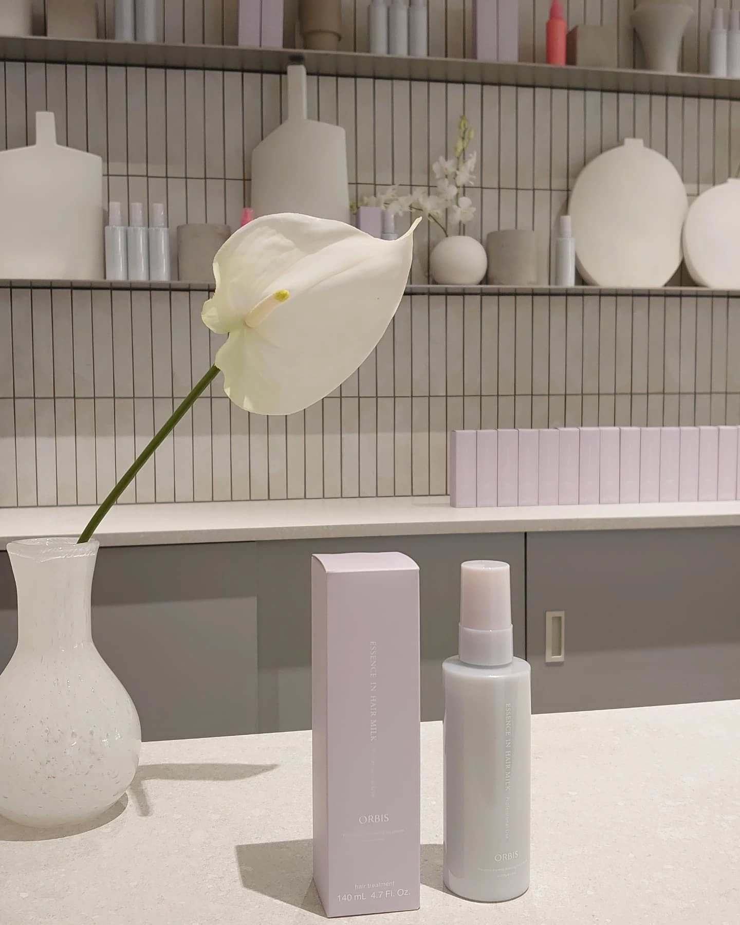 エッセンスインヘアミルク/オルビス/ヘアミルクを使ったクチコミ（3枚目）