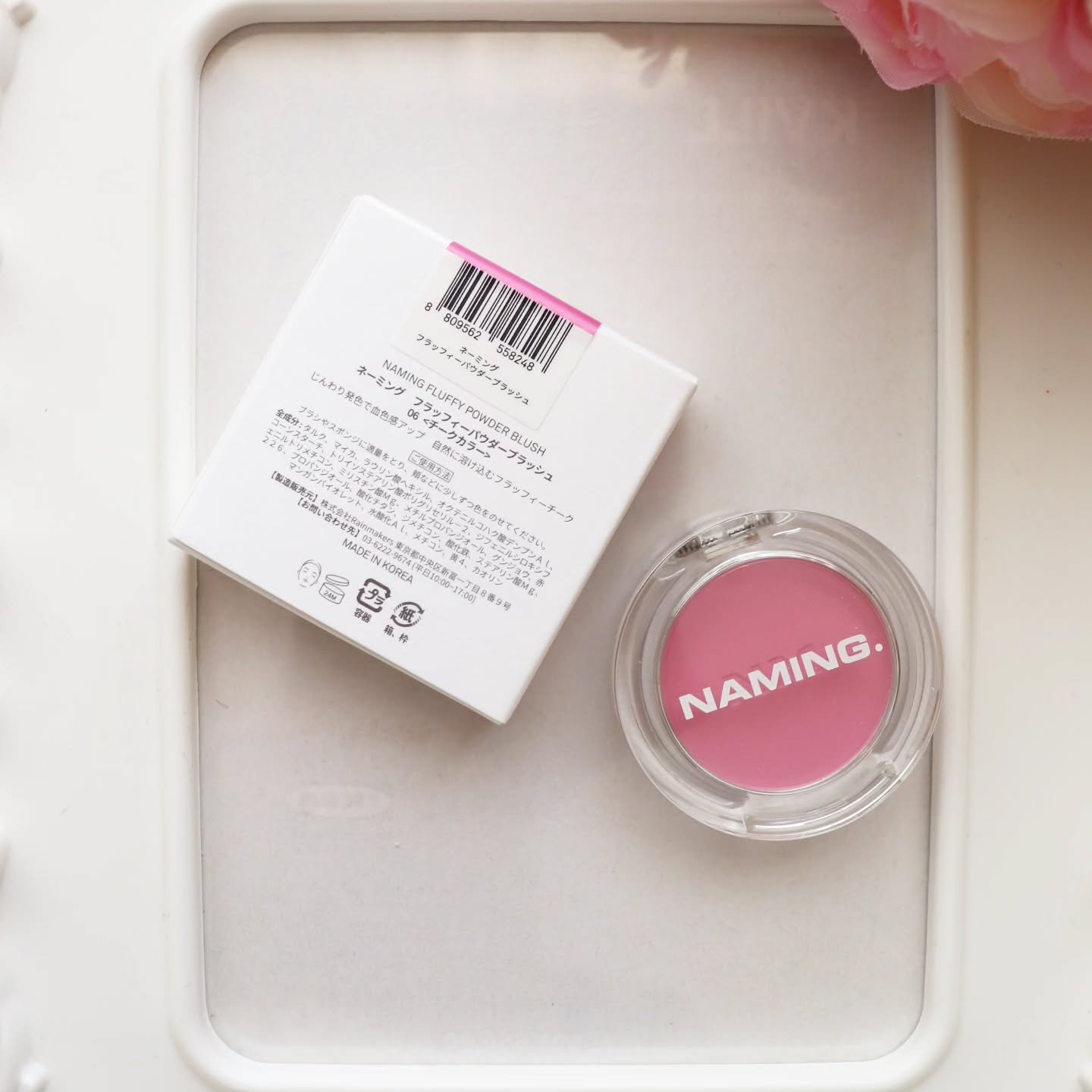 ネーミング フラッフィーパウダーブラッシュ/NAMING./パウダーチークを使ったクチコミ（3枚目）