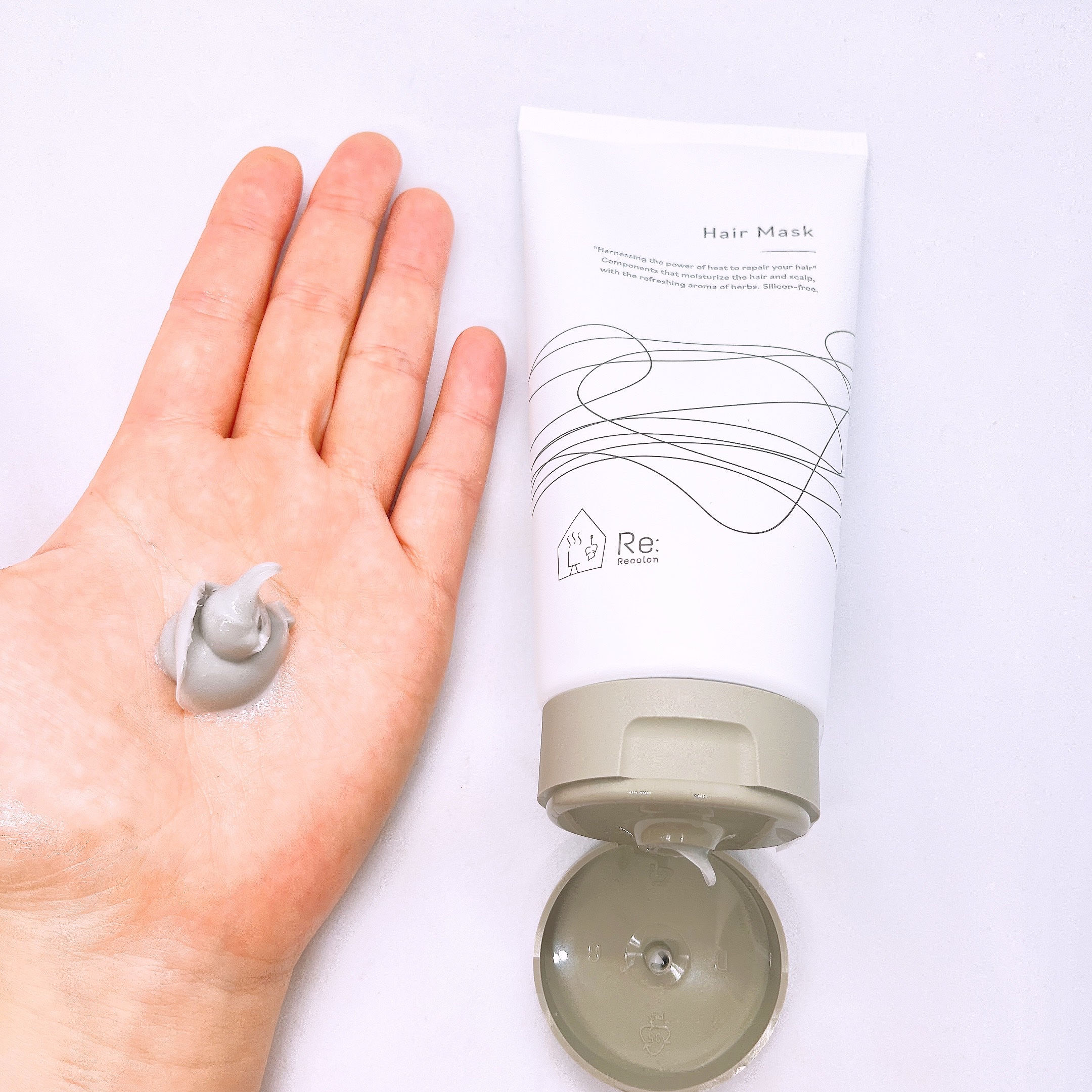 Re: Hair Mask/Re: Recolon/洗い流すヘアトリートメントを使ったクチコミ（2枚目）