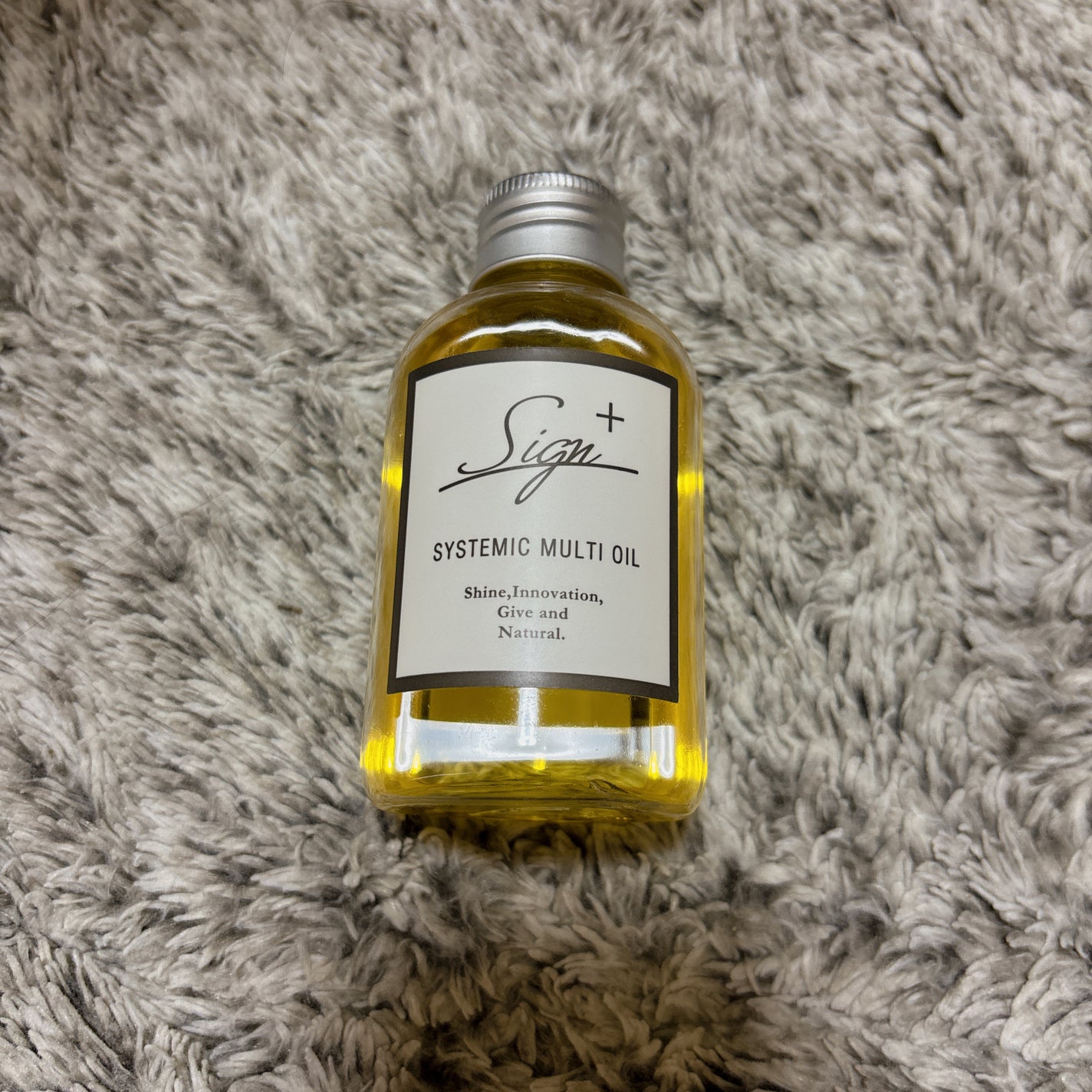システミックオイル/Sign/ヘアオイルを使ったクチコミ(1枚目)