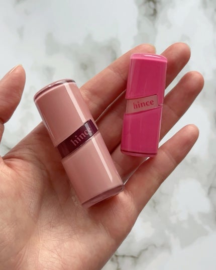 ロウグロウジェルティント/hince/リップティントを使ったクチコミ(4枚目)