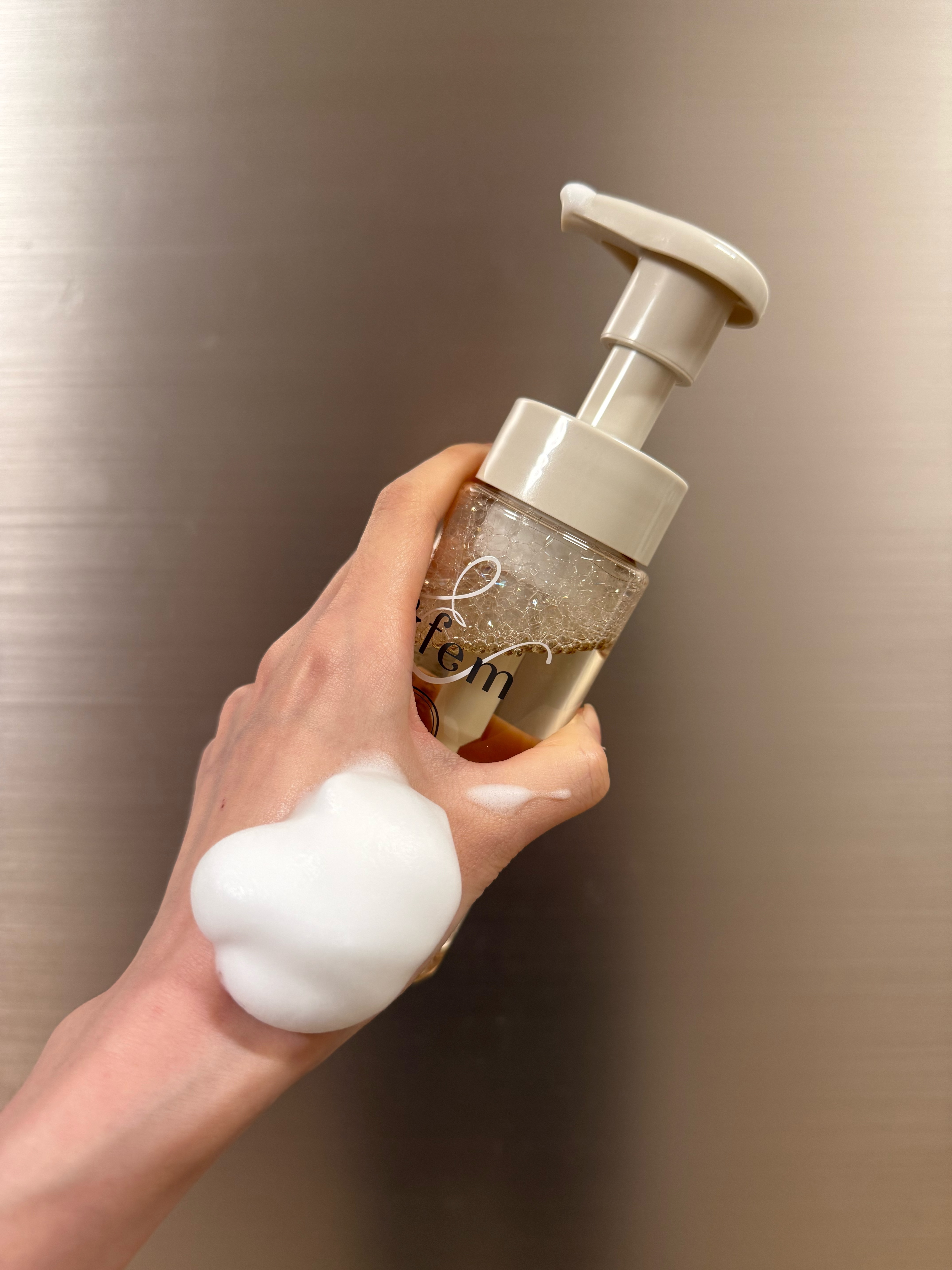 アンドフェム フェムケア泡ソープ/＆fem/デリケートゾーンケアを使ったクチコミ（3枚目）