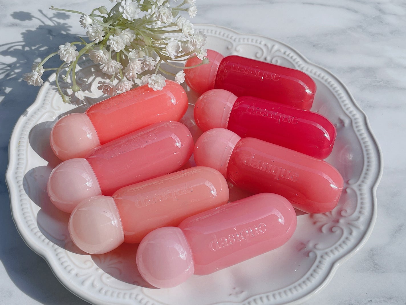 ジューシーデューイグロウティント/dasique/リップティントを使ったクチコミ(2枚目)