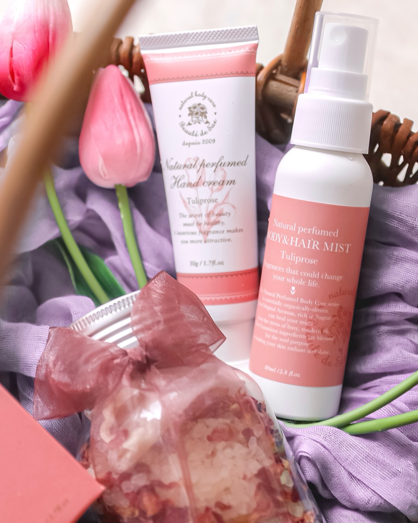 ナチュラル パフュームド ボディ＆ヘアミスト 〜ローズブーケ〜/ボーテ デュ サエ/デオドラント・制汗剤を使ったクチコミ（2枚目）