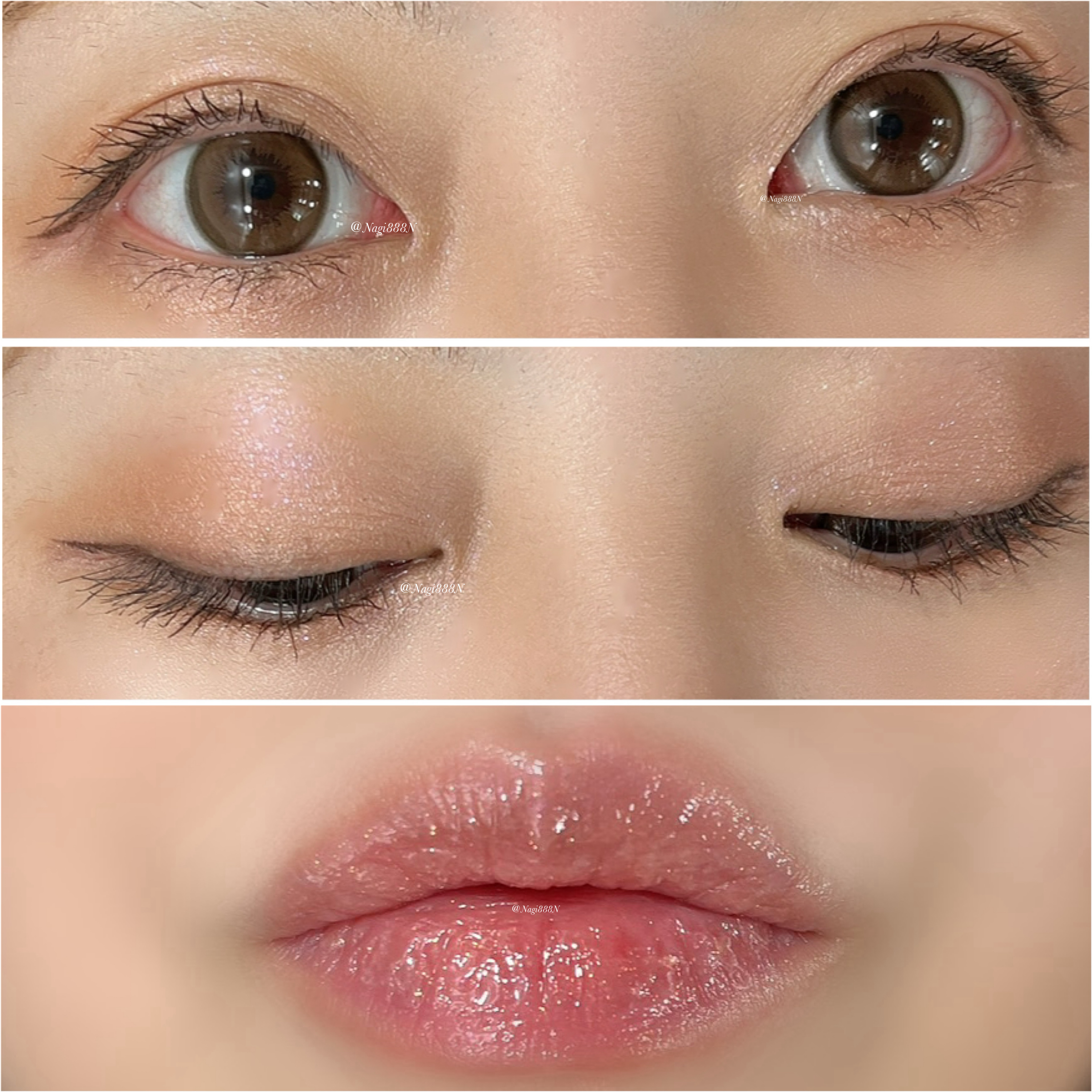 トーン ペタル ブルーミング グロス/to/one/リップグロスを使ったクチコミ（2枚目）