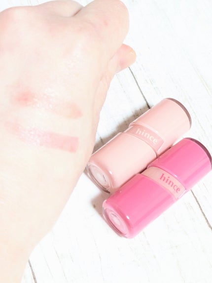 ロウグロウジェルティント/hince/リップティントを使ったクチコミ(5枚目)