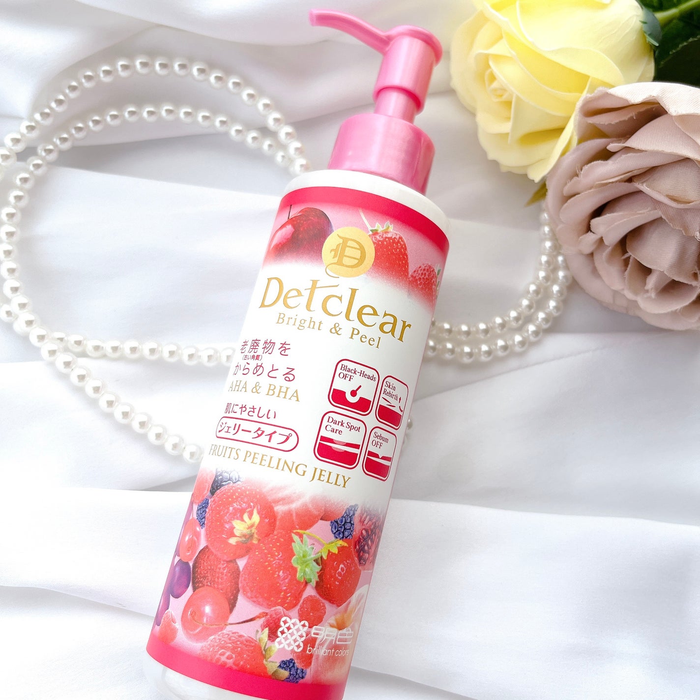 DETクリア ブライト&ピール ピーリングジェリー <ミックスベリーの香り>/Detclear/ピーリングを使ったクチコミ(1枚目)
