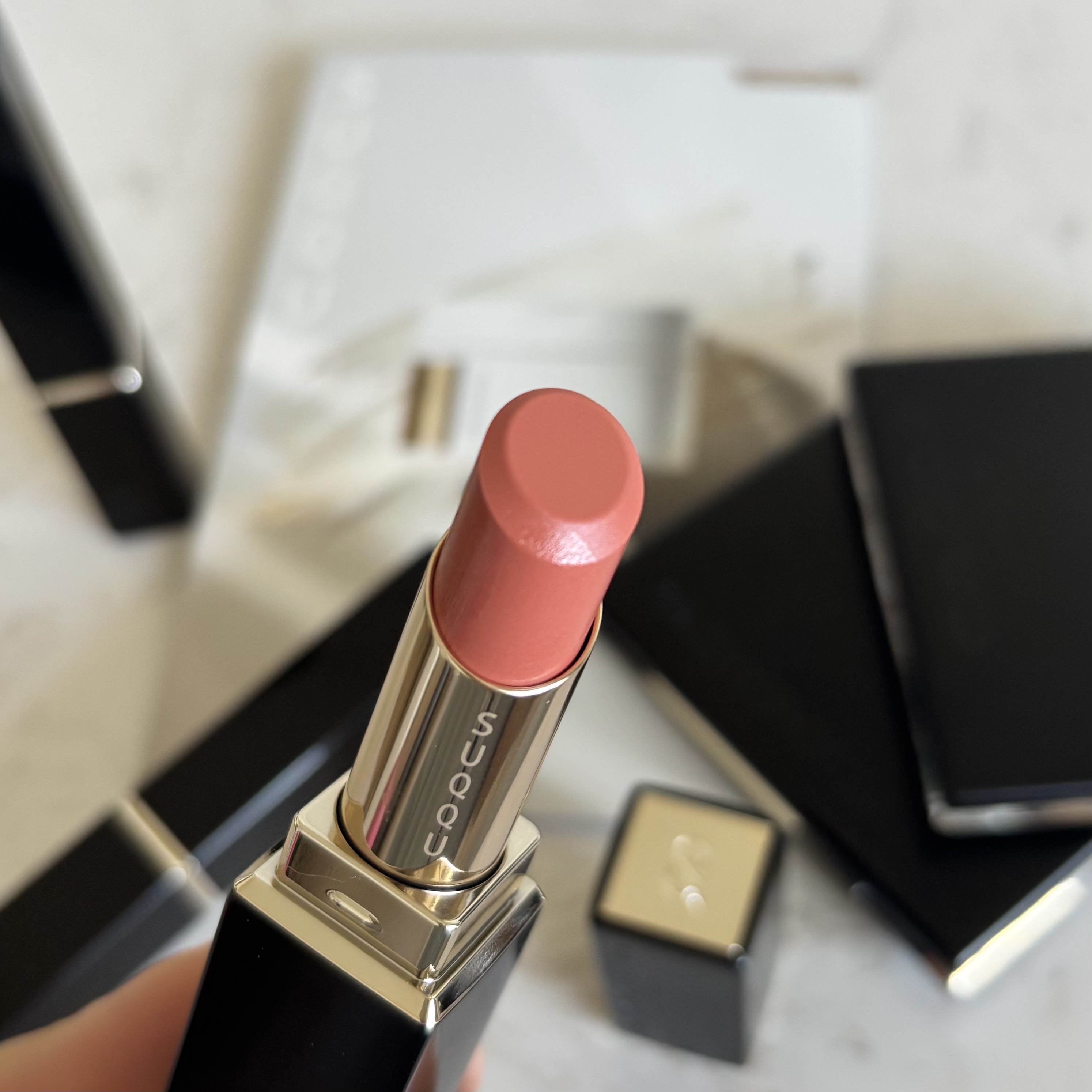 モイスチャー リッチ リップスティック/SUQQU/口紅を使ったクチコミ（2枚目）