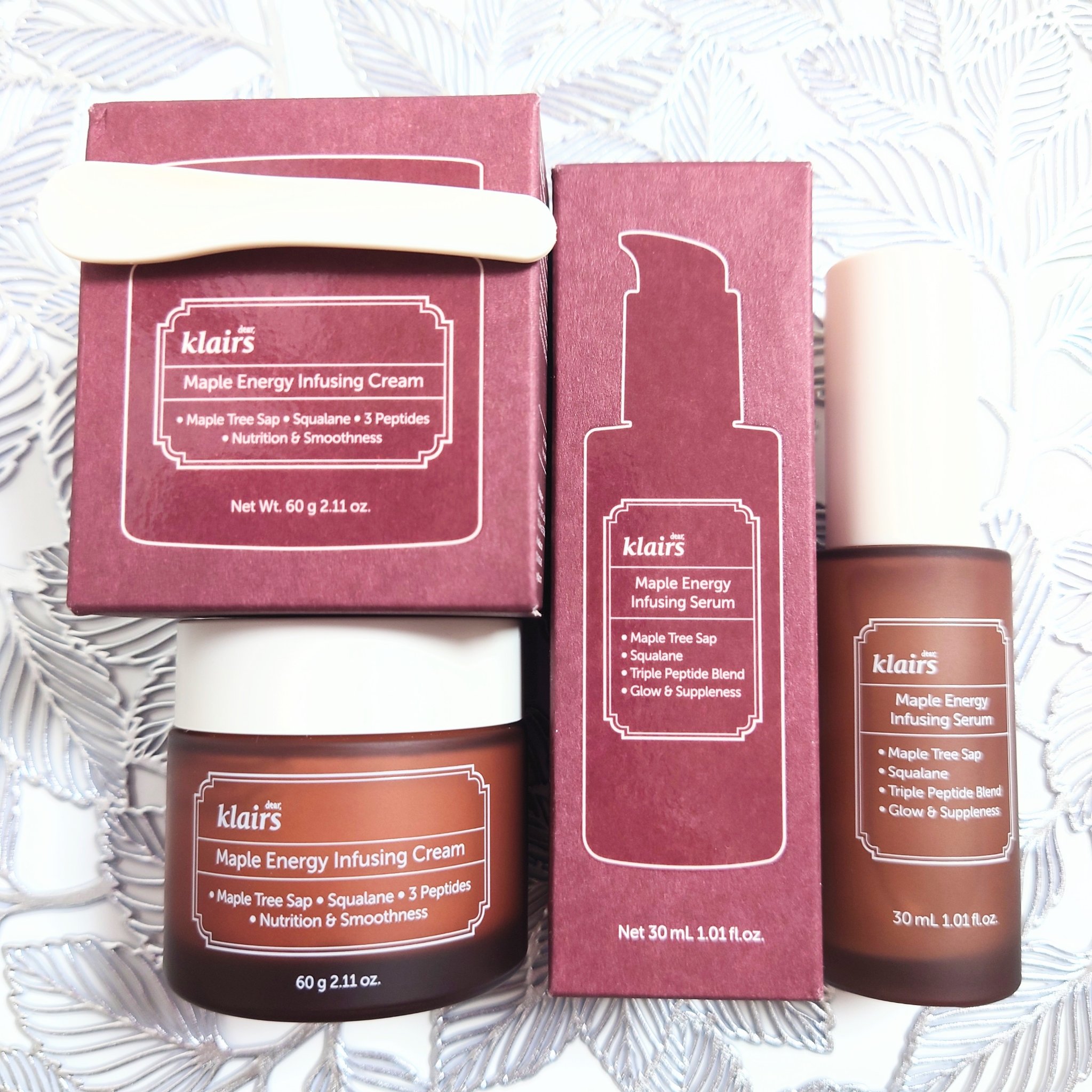 メープルエナジーインフュージングクリーム/Klairs/フェイスクリームを使ったクチコミ（2枚目）