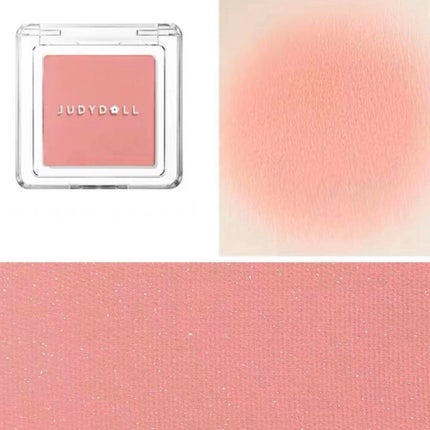 JUDYDOLL ドロップウェアチークのクチコミ「最近チークを塗ってる子が可愛いと思って🤭チーク塗るようになりました
Judy dollの単色.....」(1枚目)