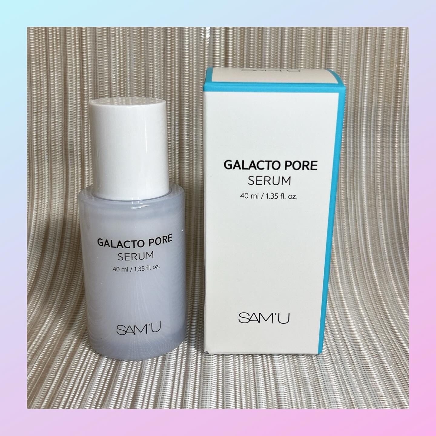 サミュ ガラクトポア セラム/SAM'U/美容液を使ったクチコミ（1枚目）