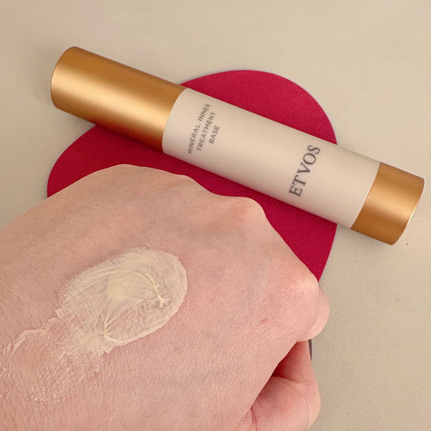 ミネラルインナートリートメントベース/エトヴォス/化粧下地を使ったクチコミ(1枚目)