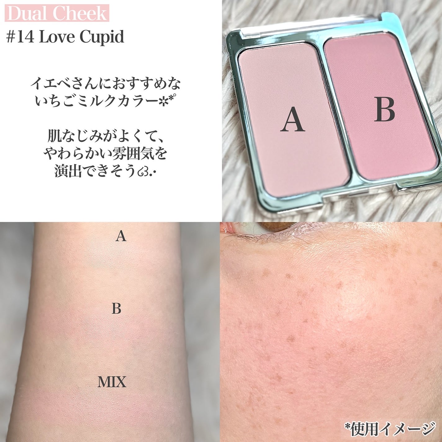 デュアルチーク/2aN/パウダーチークを使ったクチコミ(4枚目)