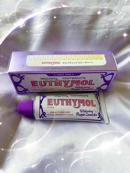 ホワイトパープル歯みがき ピーチフローラルミントの香り/EUTHYMOL/歯磨き粉を使ったクチコミ(1枚目)
