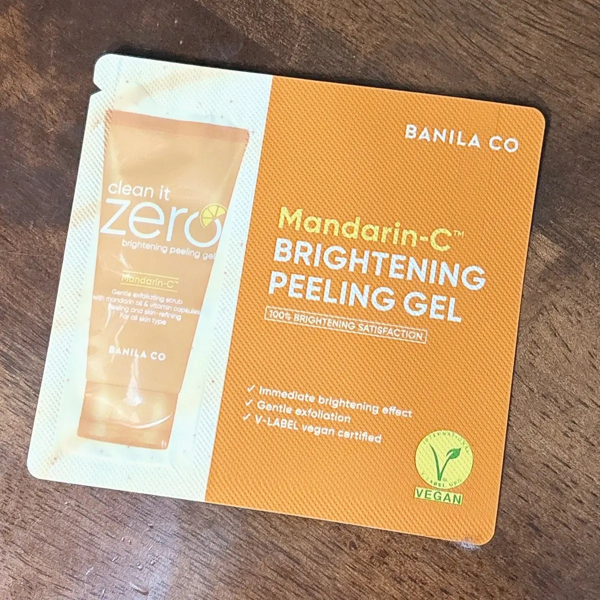 BANILA CO BPジェルのクチコミ「#サンプル消費中 

BANILA CO
クリーンイット ゼロブライトニング ピーリングジェル.....」（2枚目）