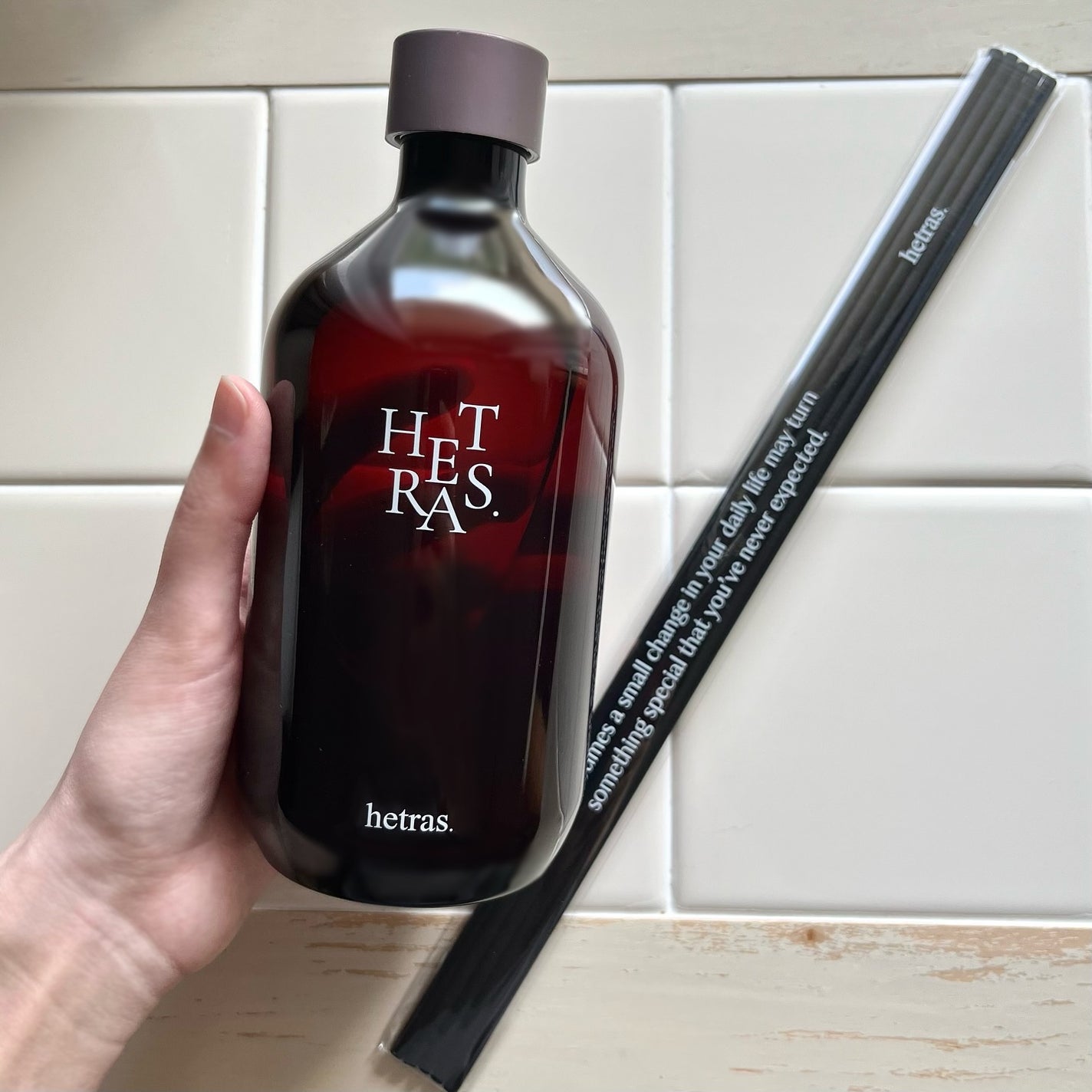 プレミアムディフューザー/hetras/ルームフレグランスを使ったクチコミ(3枚目)